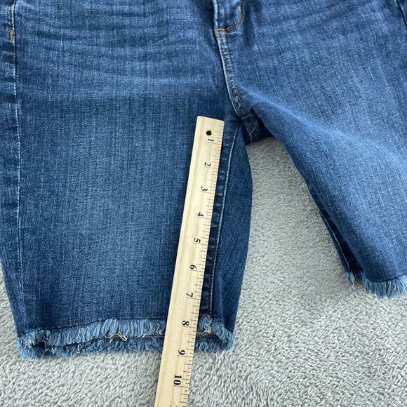Loft Womens High Waist Denim Shorts Size 8 NWT a0127 - Picture 9 of 10